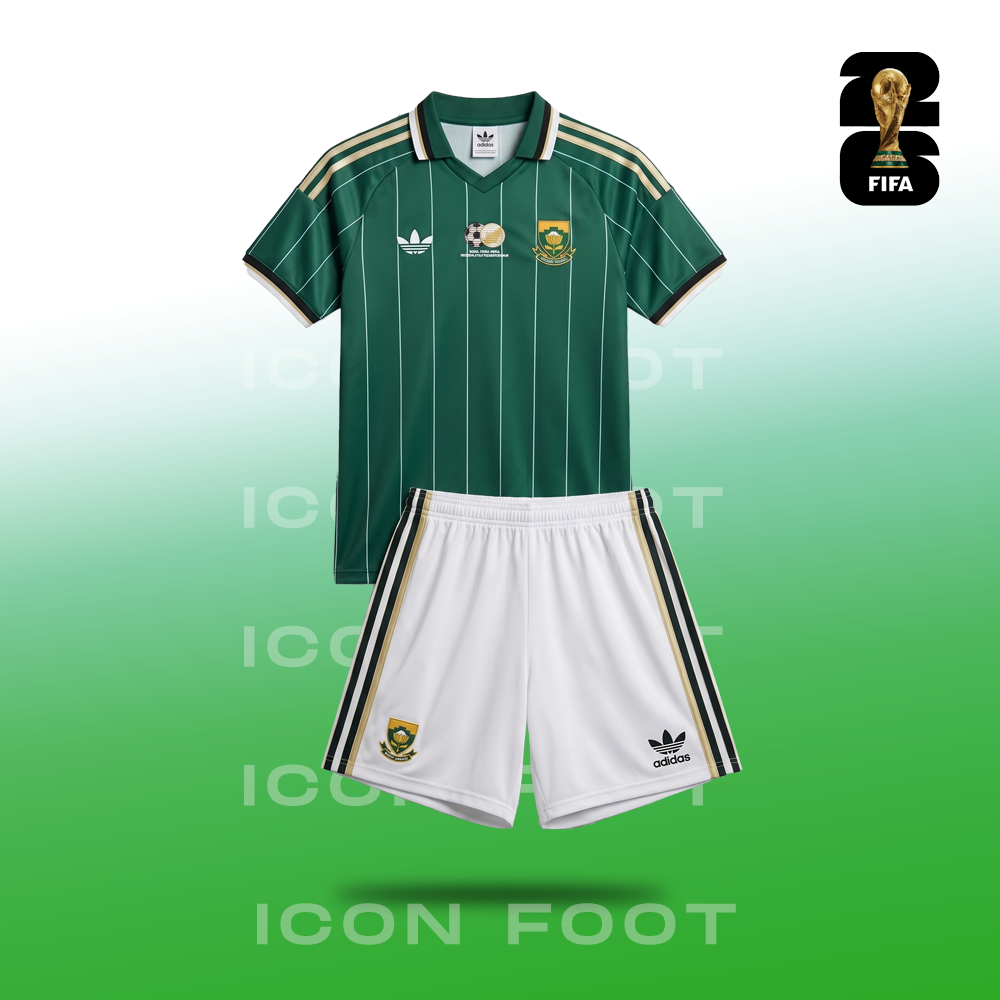 Sør-Afrikas bortedrakt 2026 for barn