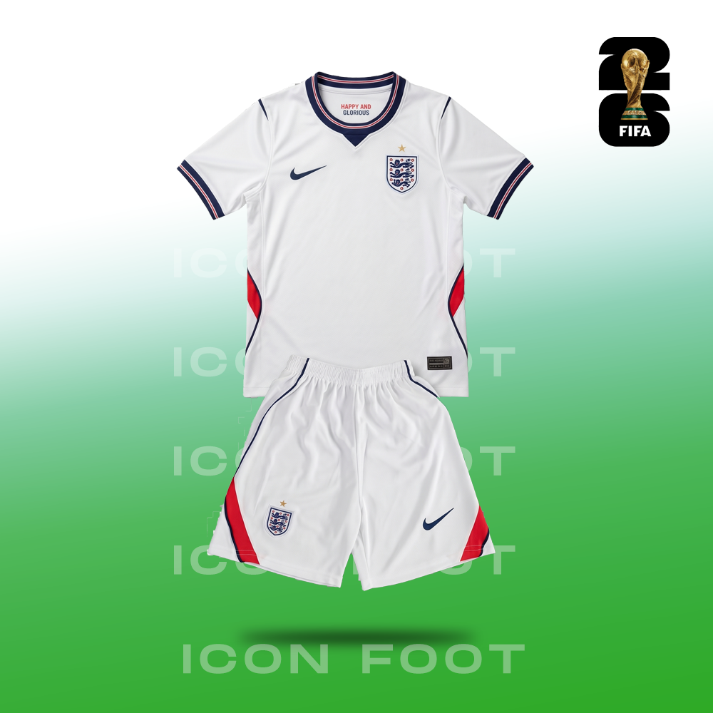 Englands hjemmedrakt 2026 for barn