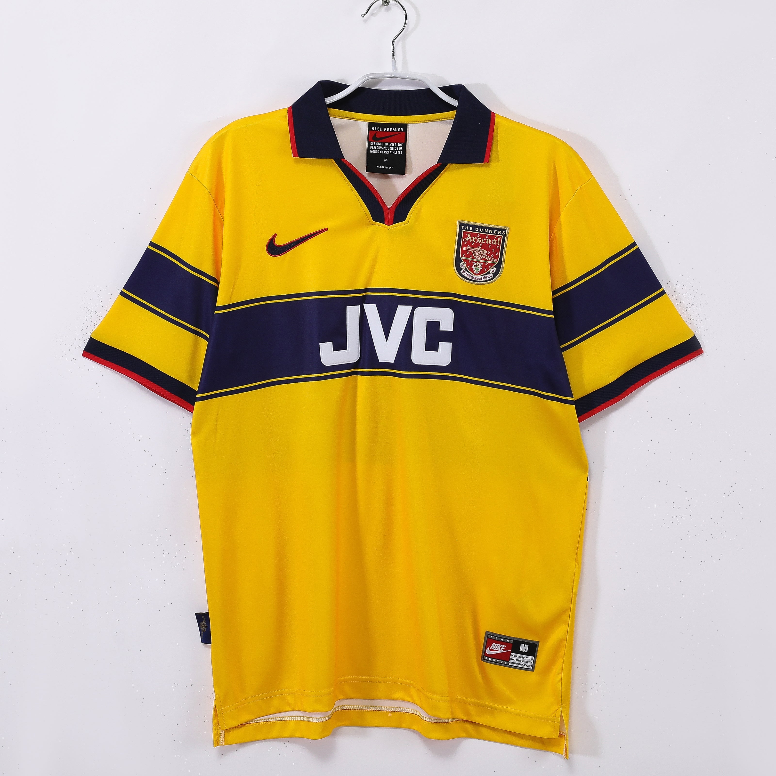 Arsenal 1997-99 retro bortedrakt