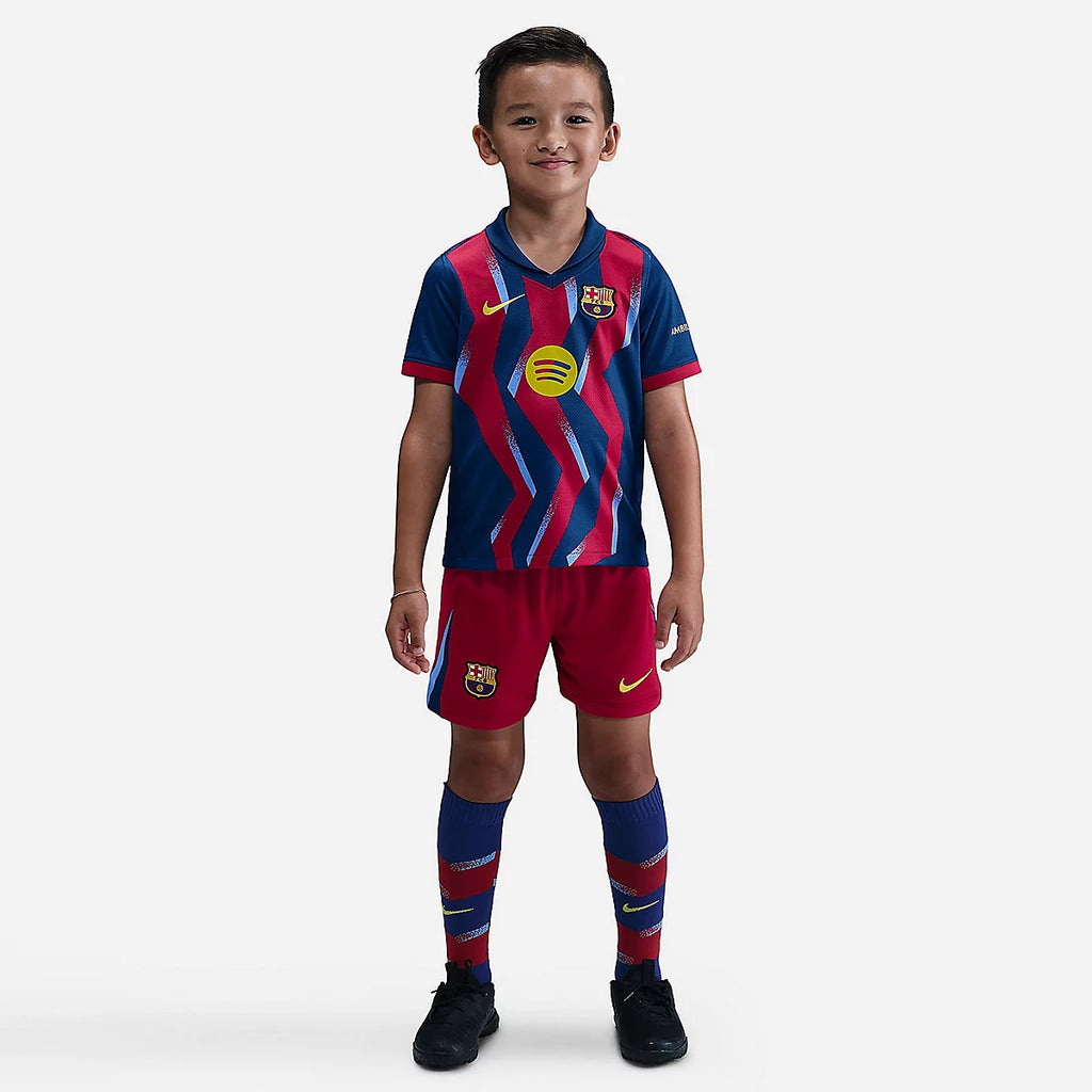 Barcelona fjerde drakt 2026 barn