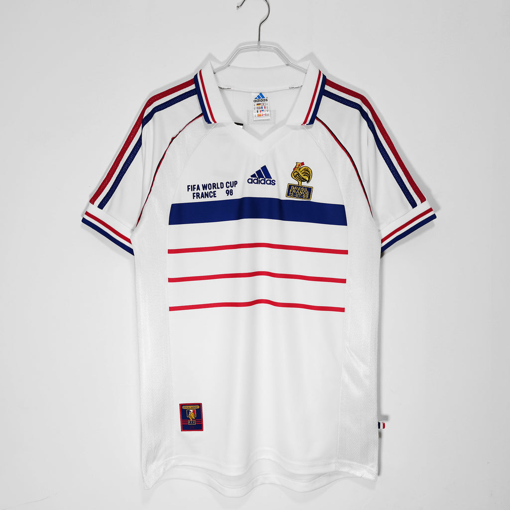 Frankrike 1998 Retro Bortedrakt