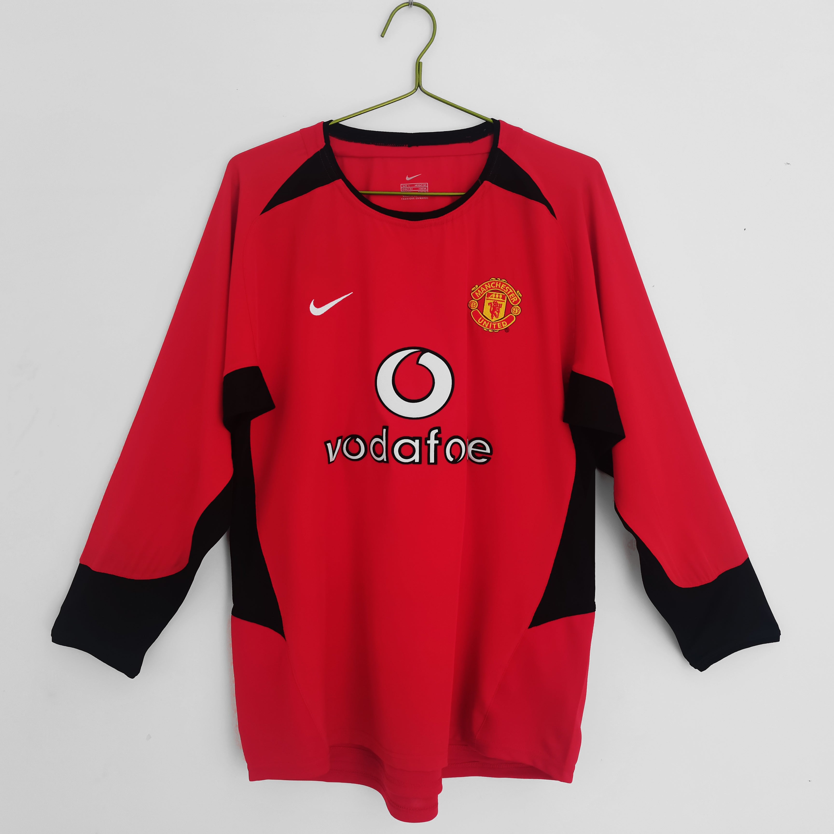 Manchester United 2002 retro, langermet