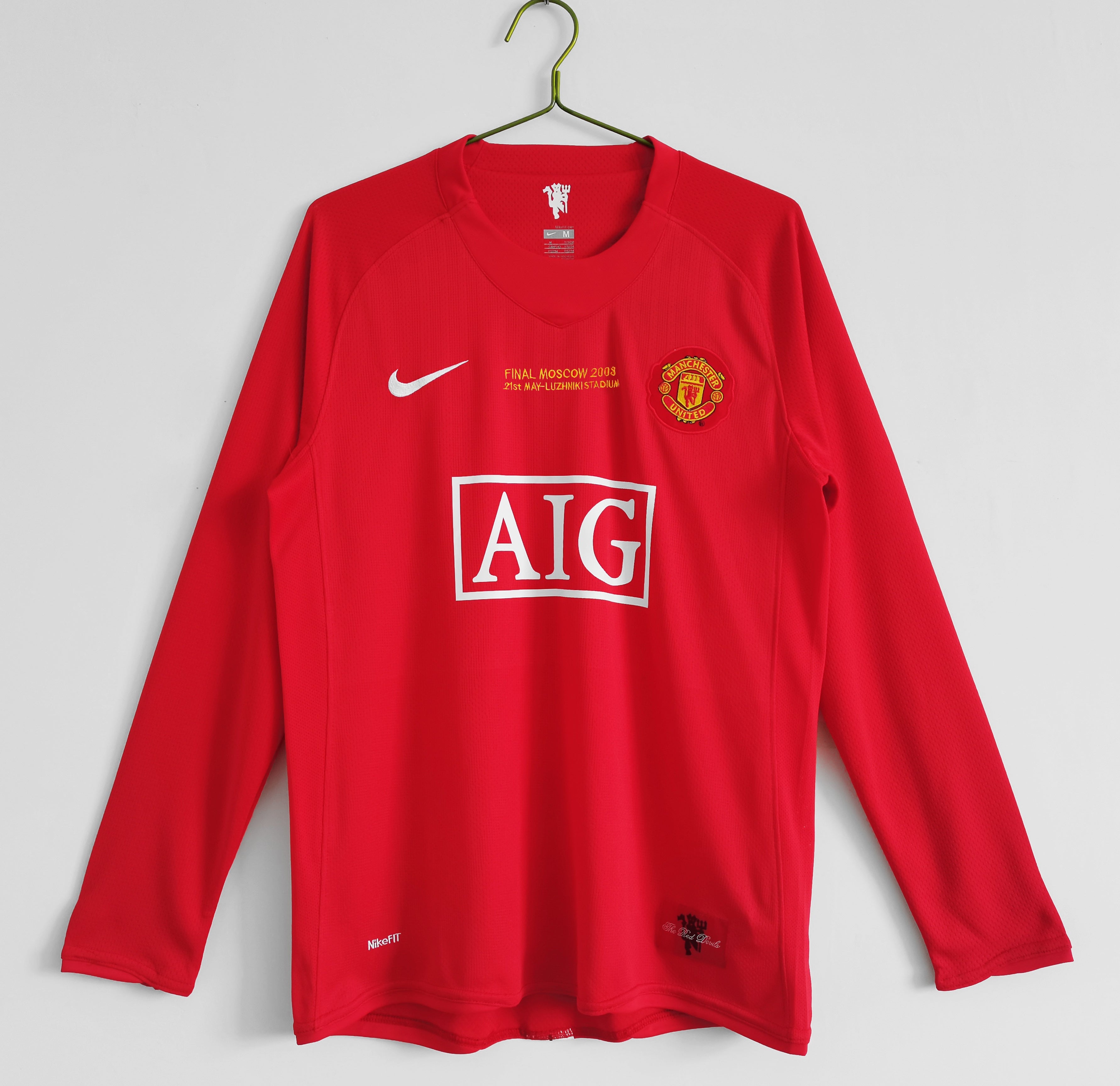 Manchester United 2007 retro, siste utgave, langermet