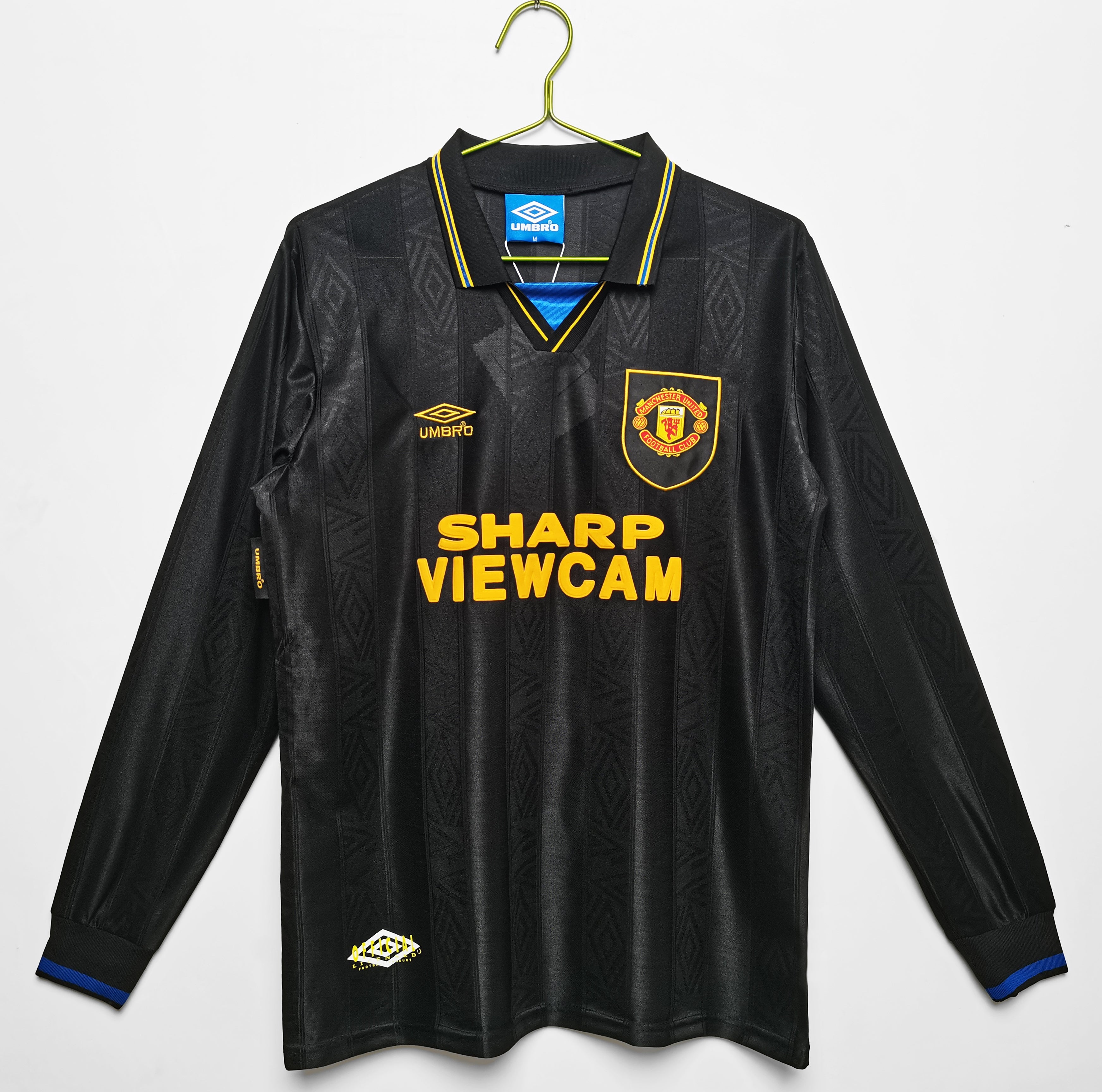 Manchester United 1993 retro bortedrakt, langermet