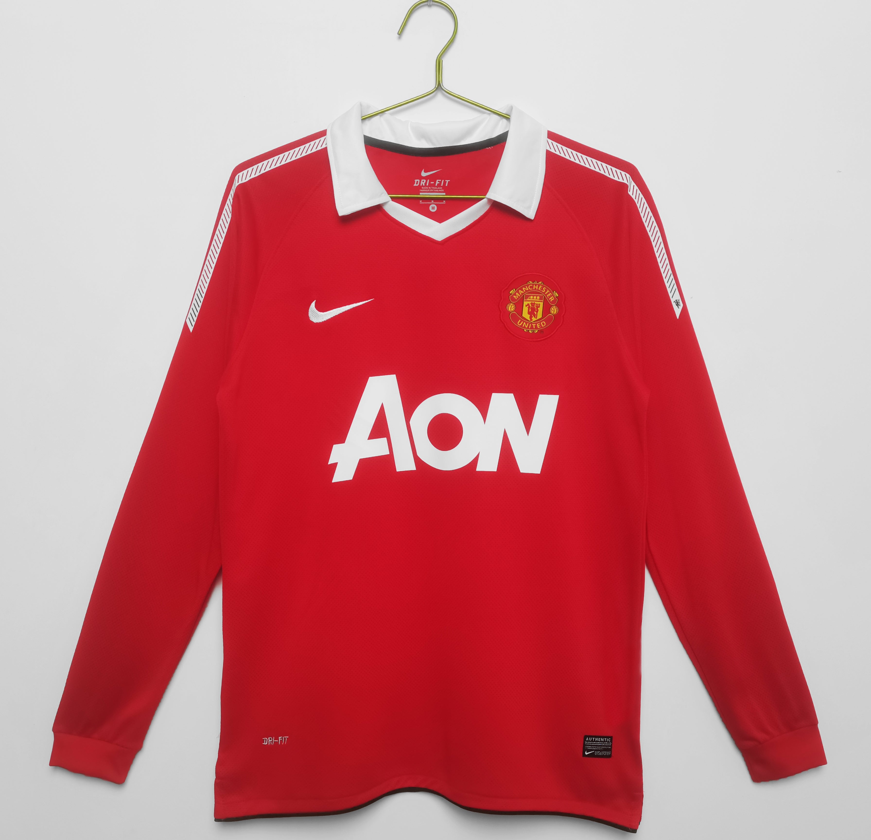 Manchester United 2010 retro, langermet