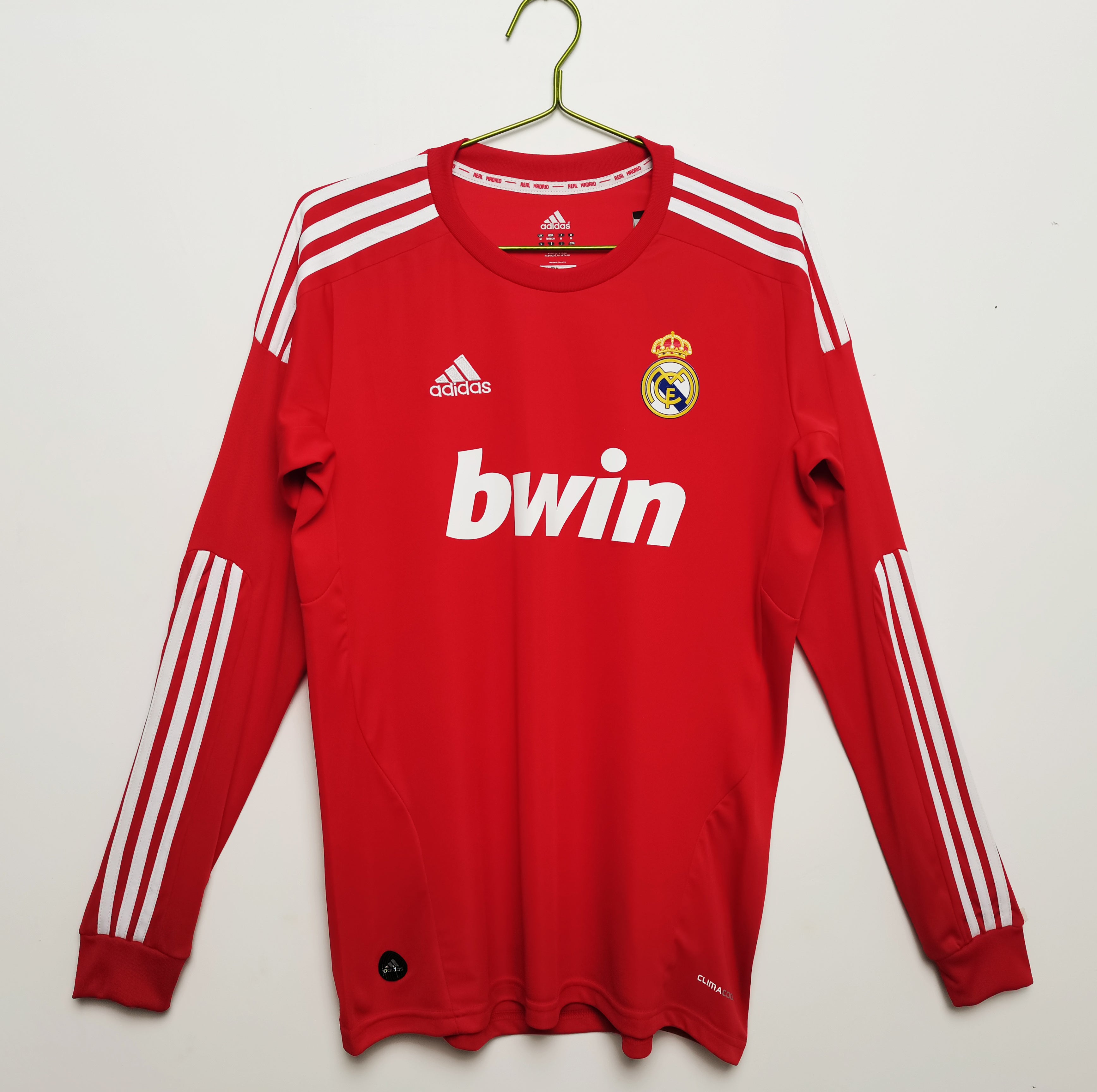 Real 2012 retro bortedrakt med lange ermer